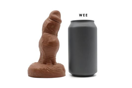 Wee Daddy Deke Alpha Knot Dildo